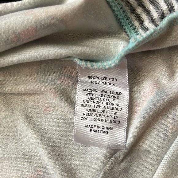 Cuddl Duds Sz M Christmas 🦙 Llamas PJ Top ONLY - Picture 11 of 11